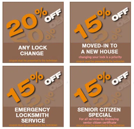 Dover Shores West FL Locksmith, Dover Shores West, FL 407-233-0221 - coupon19-set-four